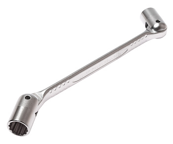 JTC-3942 - Ключ торцевой прямой 16х17мм шарнирный L=254мм JTC - Ключ торцевой шарнирный 16х17мм 254м